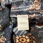 Ulla Johnson  Elisa Top Twilight Size 0 Ruffle Flutter Short Sleeve Tie Neck Boho Photo 8