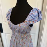 Altar'd State Altar’d State Floral Open Back Bow Mini Dress NWOT Photo 4