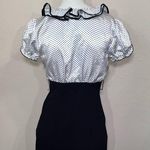 Iz Byer Y2K Vintage Polkadot Ruffle Dress Photo 11