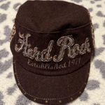 Hard Rock Cafe  Brown Cap with Embroidered Logo Photo 0
