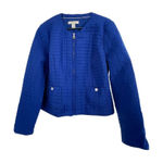 Chico's Chico’s size Medium (1) quilted cropped jacket Photo 0