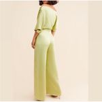 Elliatt Amari Satin Off The Shoulder Jumpsuit Size XS In Black Photo 4