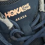 Hoka  one one akasa blue lace up shoes sneakers women’s 9.5 Photo 3