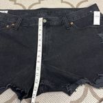 Gap  4” low rise stride short Black Denim Women's Shorts Photo 3
