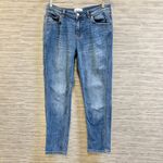 DU/ER Women's Performance Denim Girlfriend Jeans in Vintage Light Stone 28x28 Blue Size 28 Photo 3