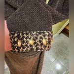 Vintage Black and Gold shimmer throughout Evening Gown Photo 5