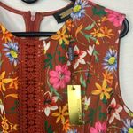 Alexia Admor women's large NEW dress Justine sleeveless drop waist floral cutou Photo 3