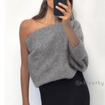 ZARA  One Shoulder Sweater Photo 0