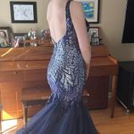Jovani  38373 Mermaid Formal Long Prom Sequin Dress Photo 3