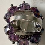 Elegant Purple Cluster Ring Photo 5