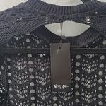 Nasty Gal  Crochet Open Back Tie Crop Top  Knit  Size 6 Photo 7