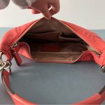 Coach  Kirstin Coral Salmon Pink Leather Hobo Shoulder Bag Photo 7