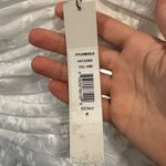 Monique Lhuillier ML Floral Organza Mini Drop Waist Ruched Party Dress 8 White Photo 7