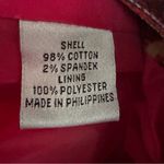 Talbots  Stretch Size 12 Velvet Paisley Print Blazer Jacket Boho Fall Photo 5