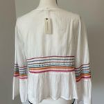 Anthropologie new with tags embroidered top in a size extra small office date Photo 1
