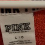 PINK - Victoria's Secret Orange Victoria's Secret PINK half zip jacket  Photo 2
