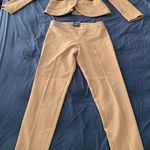 Emporio Armani Vintage Y2K 2 Pieces Tan Blazer Pants Suit, size XS Photo 0