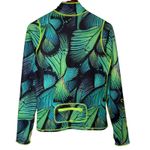 Tutublue Turq Flyer Zip Rashguard UPF50 Jacket size Large Green Photo 4