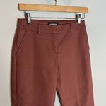 EXPRESS  mauve Columnist Ankle Mid Rise dress pants Photo 1
