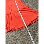 Beyond Yoga  Featherweight Out & About Ruffle Mini Dress Tier Drawstring Peach S Photo 8