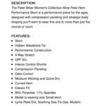 Peter Millar Petter Millar Golf Skort Size Small Wrinkle Resistant Sport Skirt Tie Dye Print Photo 8