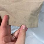 Laura Scott  women's tan stretch‎ pull on casual cropped capri pants trousers XL Photo 4