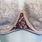 Victoria's Secret  Dream Angels‎ Push Up Without Padding Bra 36B Pink Sequins Photo 6