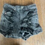 American Eagle  black jean shorts Photo 0