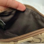 Coach  Brown Signature Canvas Wristlet Photo 4