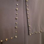 Laundry by Shelli Segal Ink Blok Blue Bedazzled Hem Formal Mini Dress Size 2 Photo 6