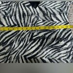 Lavender Brown  Zebra Puff Sleeve Dress Belt XS Photo 6