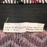 ZARA  Geometric Diamond Print Bodycon Mini Skirt – Black, Red & White Photo 6