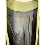 Cédric Charlier Olive Satin Lapel Blazer Photo 2