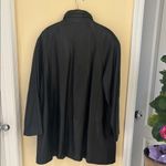 Ribak 100% Genuine Leather Black Longline Coat Jacket Women’s M (Fits XL/XXL) Size M Photo 2