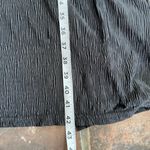 Pixie Market Textured Crepe Black Casual Shift Dress Size Small Photo 4