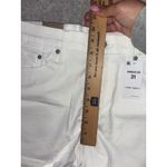 Levi's Womens Mid Rise Stretch Cuffed Mid Length Shorts Size 12 / W 31 NEW $49 Photo 7