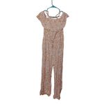 Guess Size Medium M Pomelo Orange Paisley Long Jumpsuit NEW NWT Comfy Photo 5