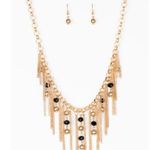 Paparazzi Ever Rebellious Gold Necklace (308) Photo 1