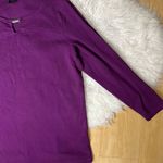 Rafaella  long sleeve purple classy casual top / blouse women plus size 1X Photo 3