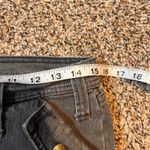 Tommy Hilfiger  Gray Denim Jeans Flare Leg Low Rise Frayed Hem Womens Photo 2