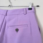 Maeve Anthropologie NEW The Avery Pleated Trouser Shorts Lilac Purple 2 Photo 5