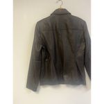 East 5th Women's Black Genuine 100 %Leather Jacket - Size M Perfect For Fall Photo 4