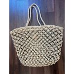 None Woven Straw Large Basket Tote bag Photo 2