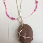 Handcrafted Rose Quartz Wire Photo 5