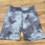 Nike  Dri-Fit Icon Clash Gray Tie Die Biker Shorts - Small Photo 0
