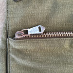 Kipling  moss green with colbalt blue lining crossbody bag Photo 9