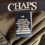 CHAPS  black lace pencil skirt size 10 Photo 9