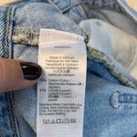 Madewell  Light wash belted baggy jeans sz 32 wide leg causual *missing belt Photo 7