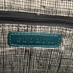 Eloquii  Crossbody Bag Teal Blue Green Snakeskin Embossed Foldover Purse Chic Photo 10