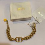 Christian Dior Dior CD Navy Bracelet Gold-Finish Metal Photo 1